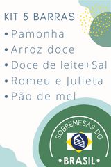 KIT: Sobremesas Brasileiras (5 barras)